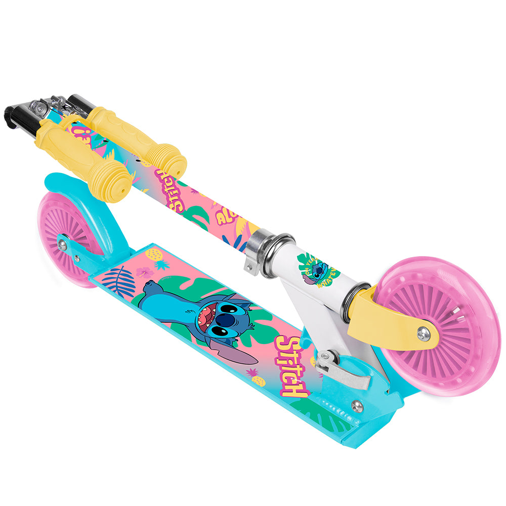 Lilo & Stitch Roller Scooter Kinderroller mit Bremse Klappbar 120mm