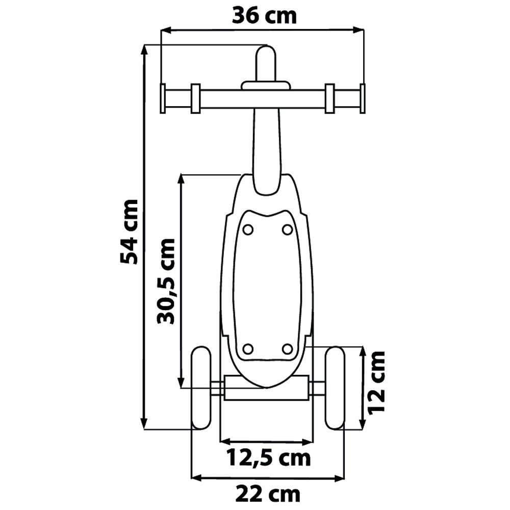 Spider-Man 3-Rad Kinder Roller – Marvel Scooter für kleine Superhelden ab 3 Jahren