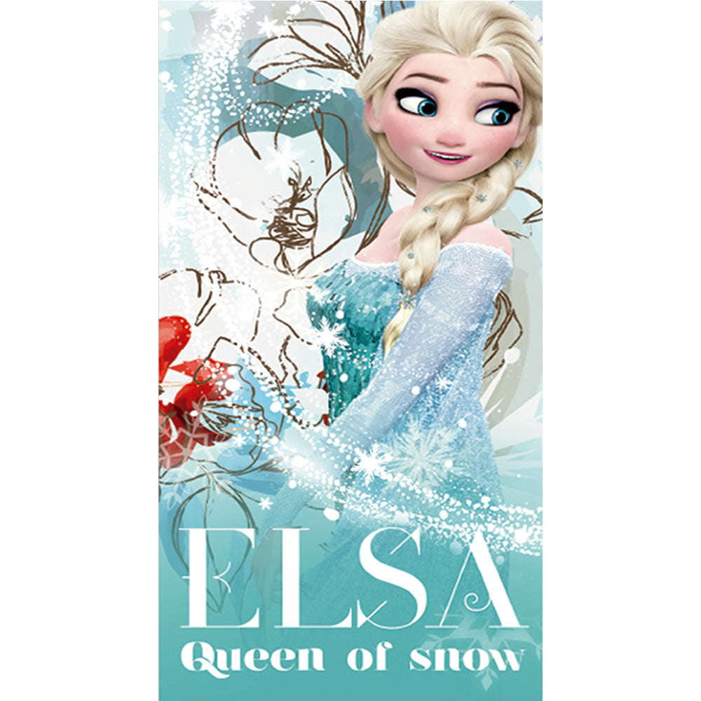 Frozen Kinder Strandtuch XXL Anna und Elsa Hautsympathisch Trocknergeeignet