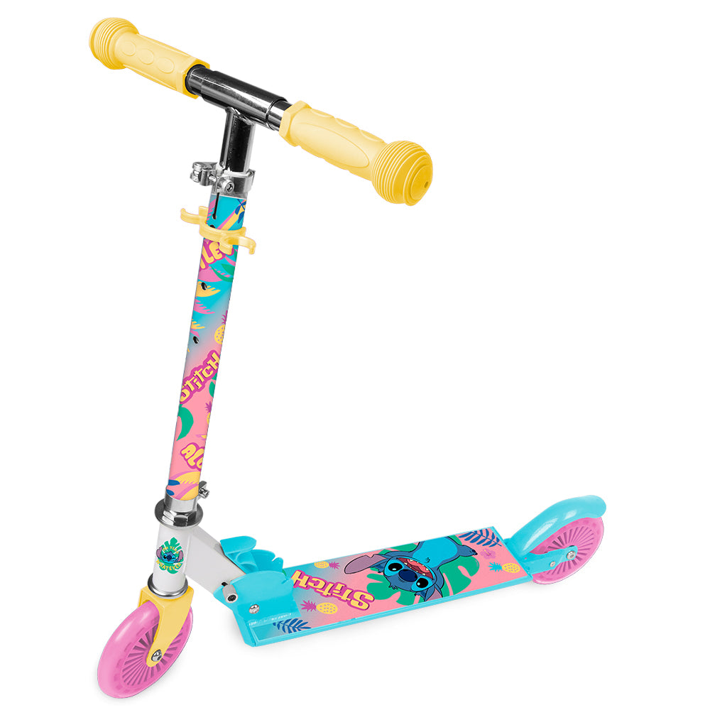Lilo & Stitch Roller Scooter Kinderroller mit Bremse Klappbar 120mm