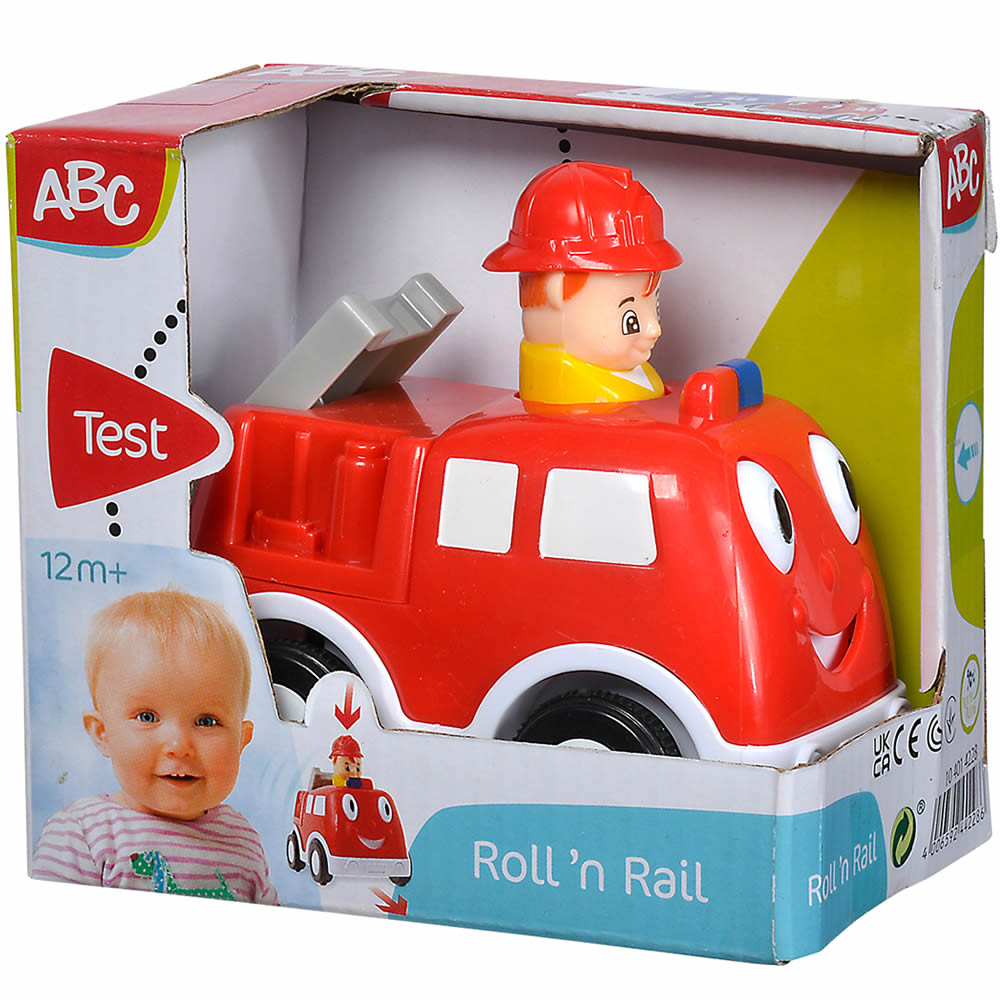 ABC Auto Press 'n Go Feuerwehr Polizei Spielzeugauto Simba
