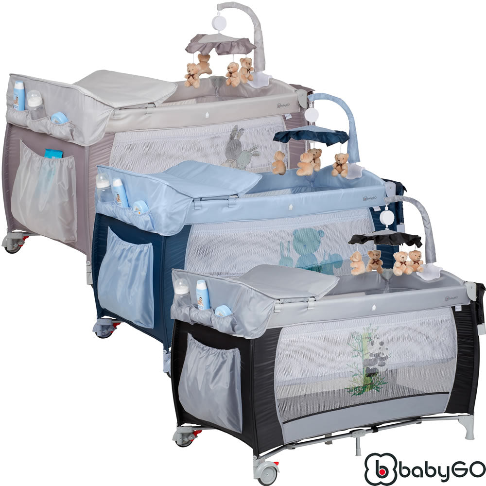 BabyGo Baby Travel Bed Children s Travel Bed ECO