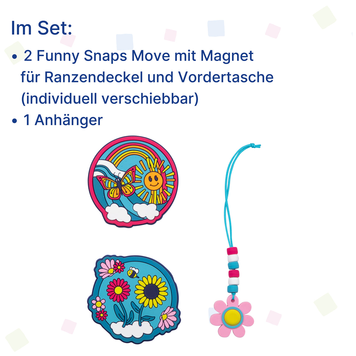 Scout Schulranzen Set Neo Exklusiv Safety Happy Rainbow