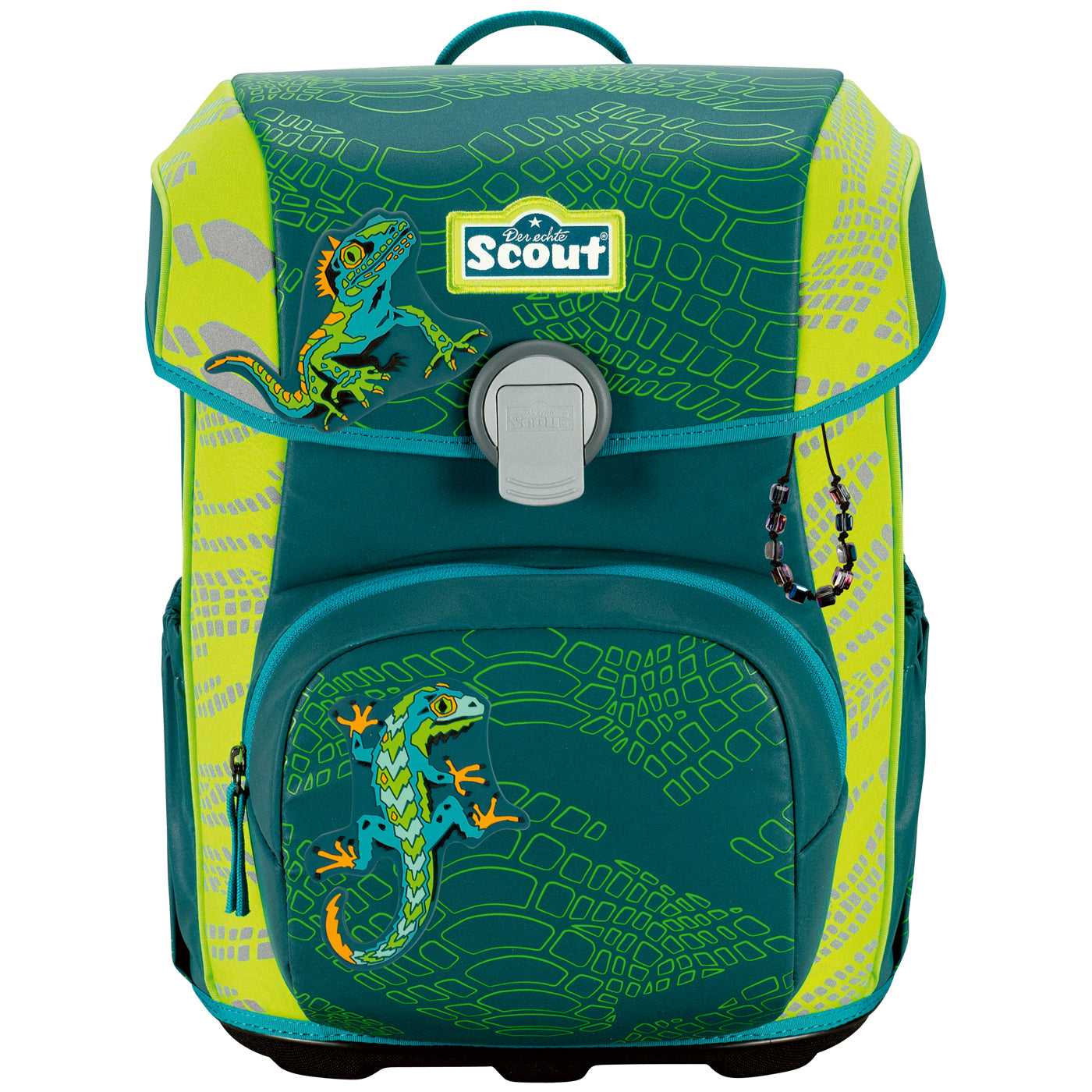 Scout Neo Exklusiv Superflash Extreme Lizard – ergonomisches Schulranzen-Set