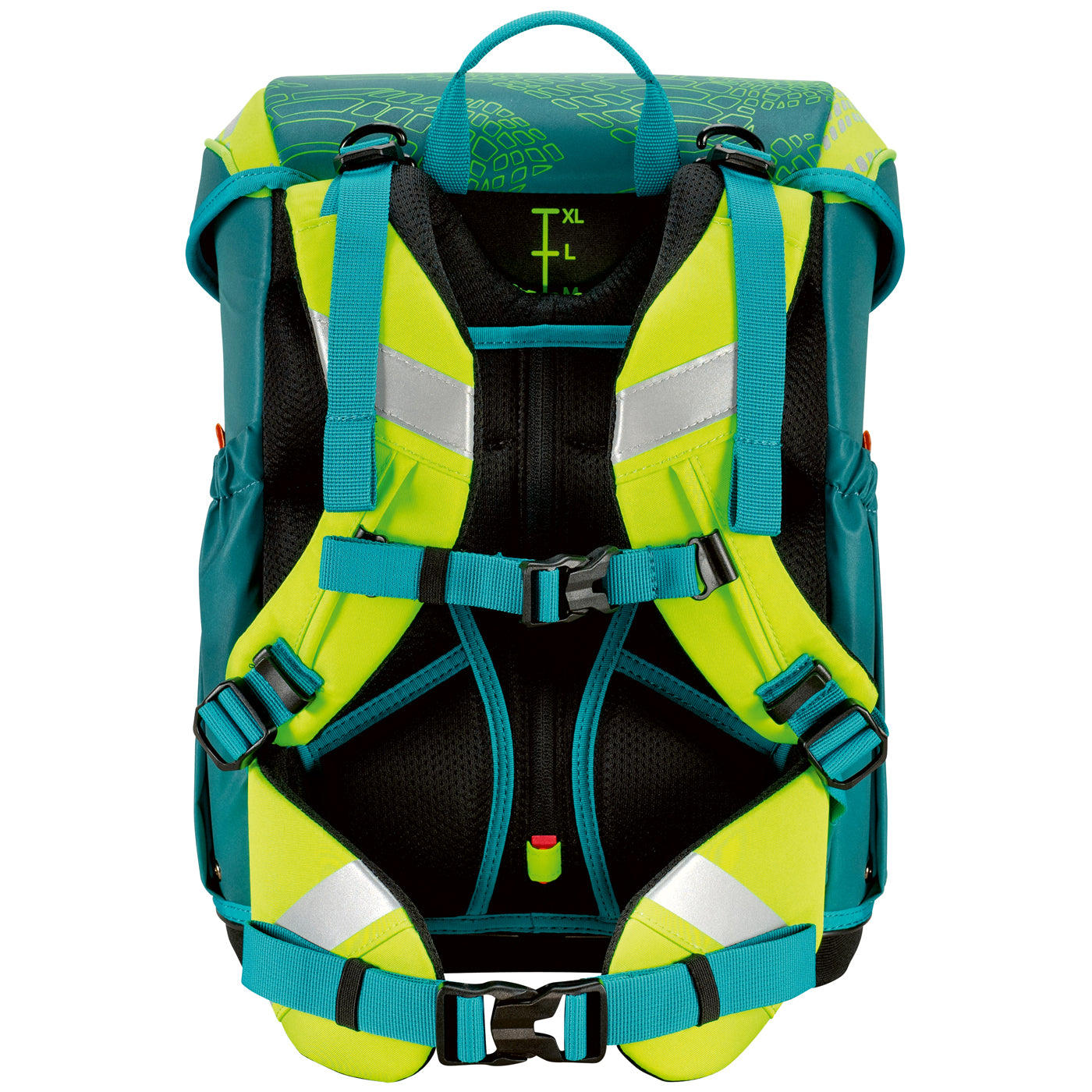 Scout Neo Exklusiv Superflash Extreme Lizard – ergonomisches Schulranzen-Set