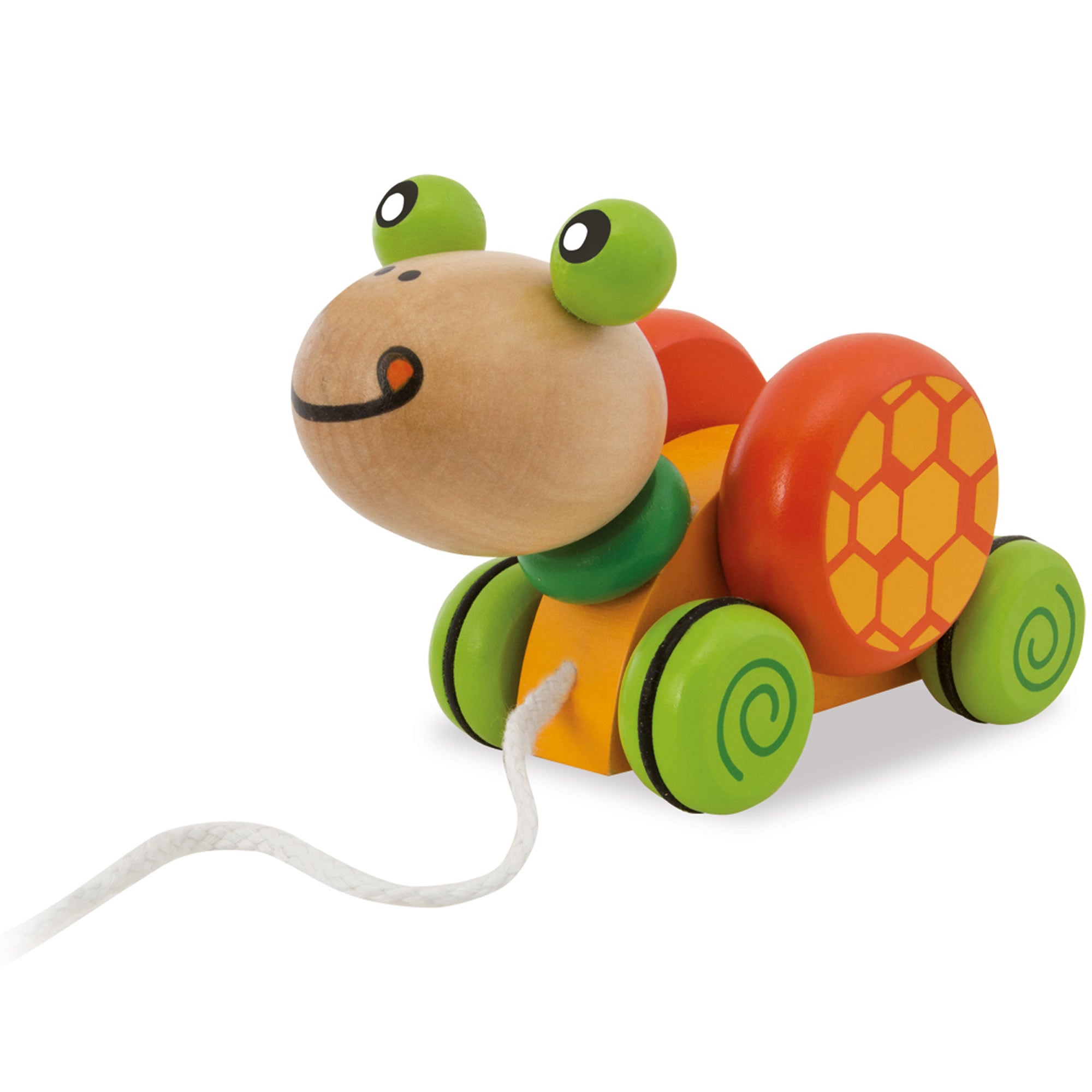 Eichhorn Heros Nachziehtier Holz Schildkröte