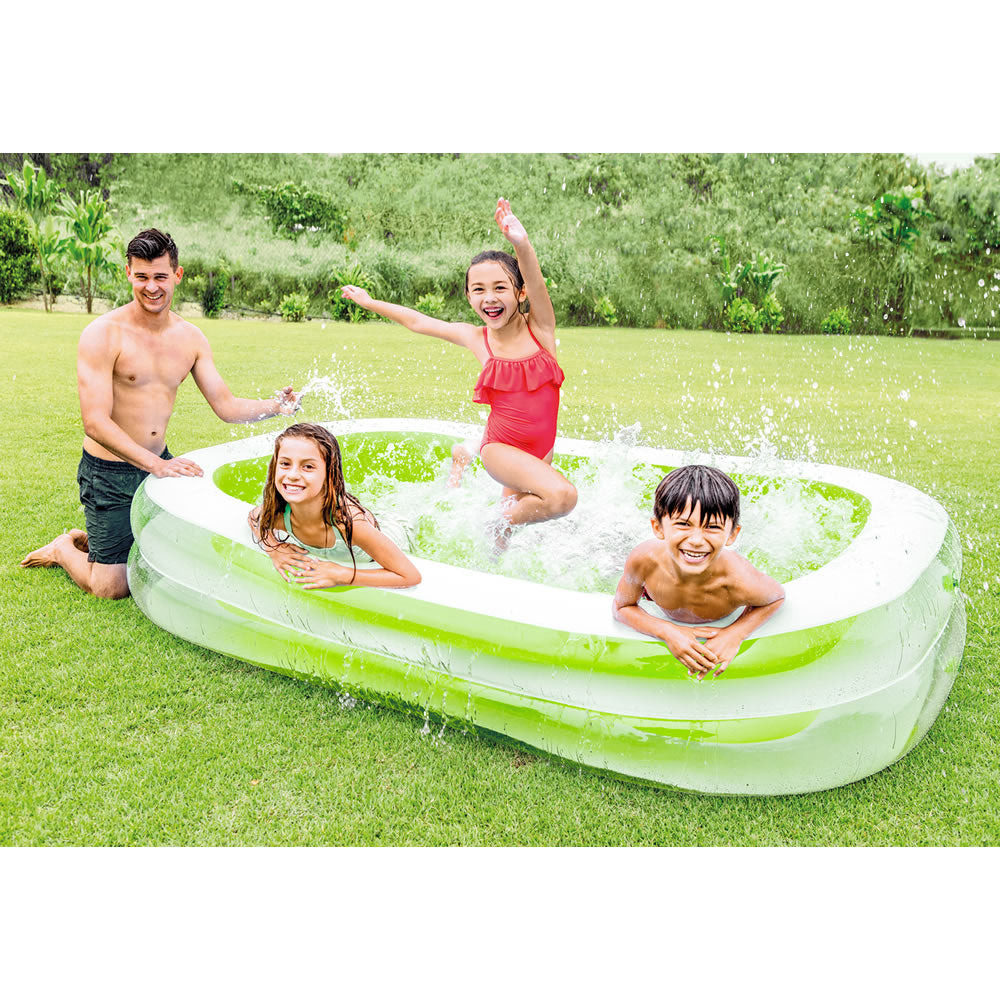 Familienpool Pool Kinderpool 262x175x56 cm INTEX