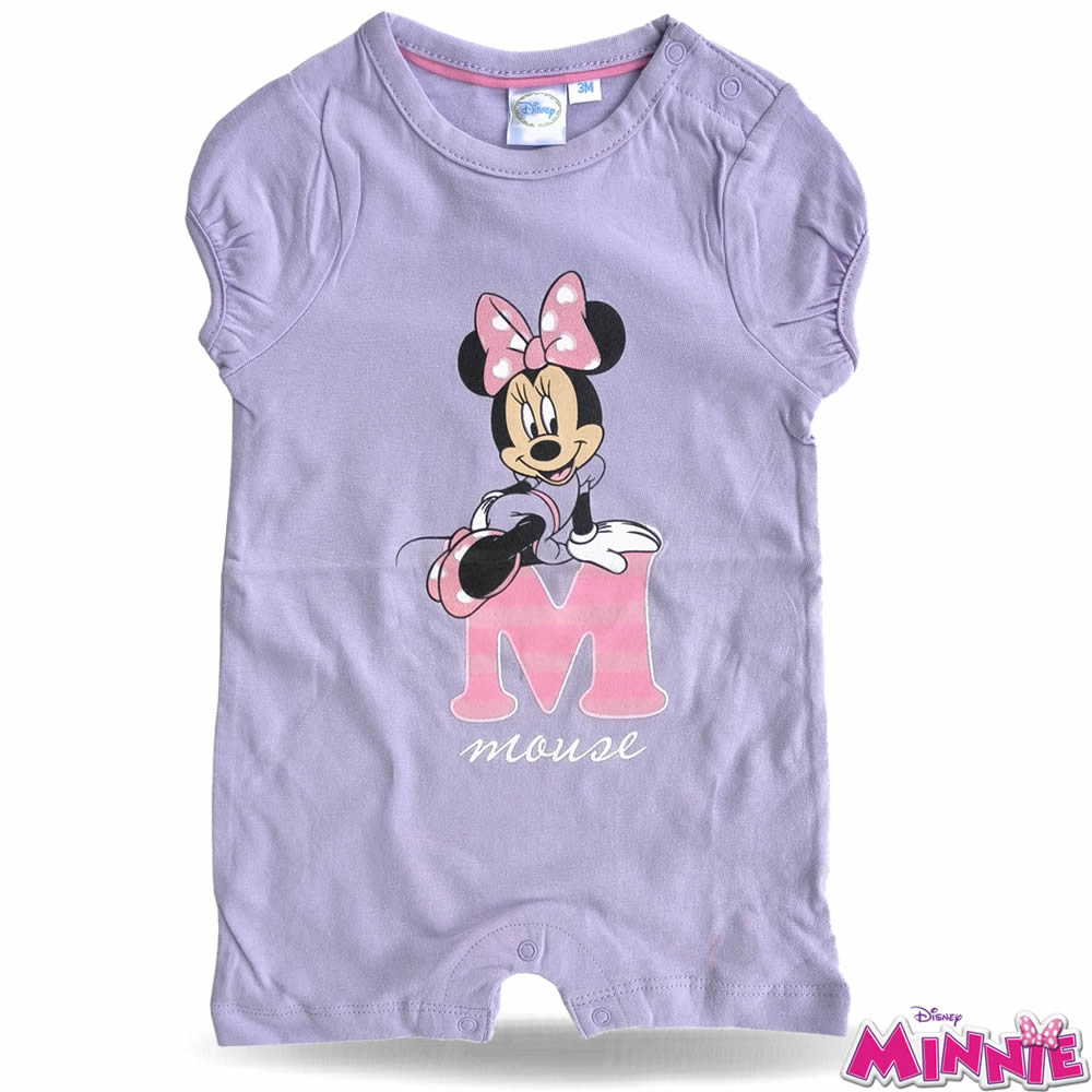 Minnie Mouse Two Piece Baby Set Overall Dress Girls