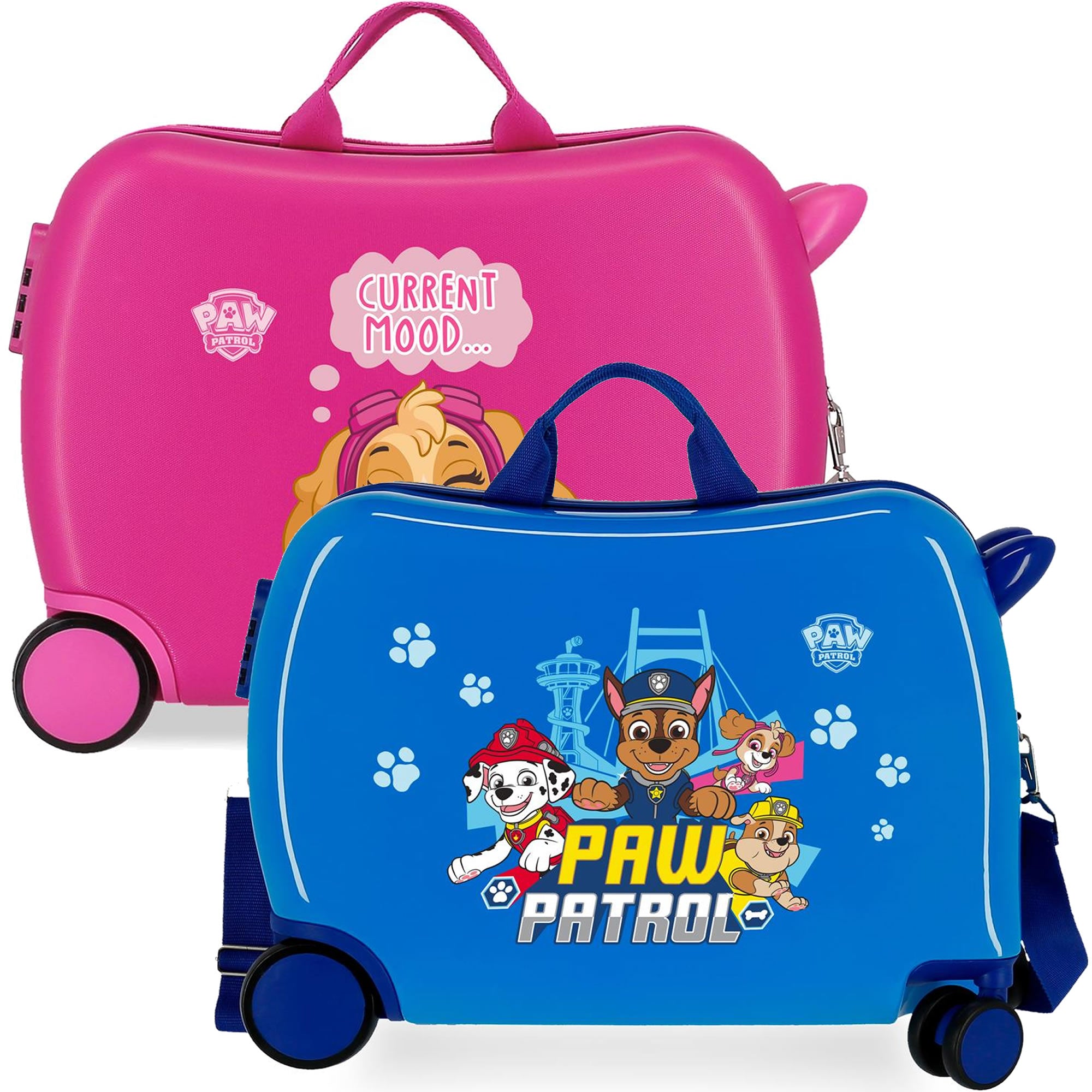 Seat suitcase children's hard shell suitcase