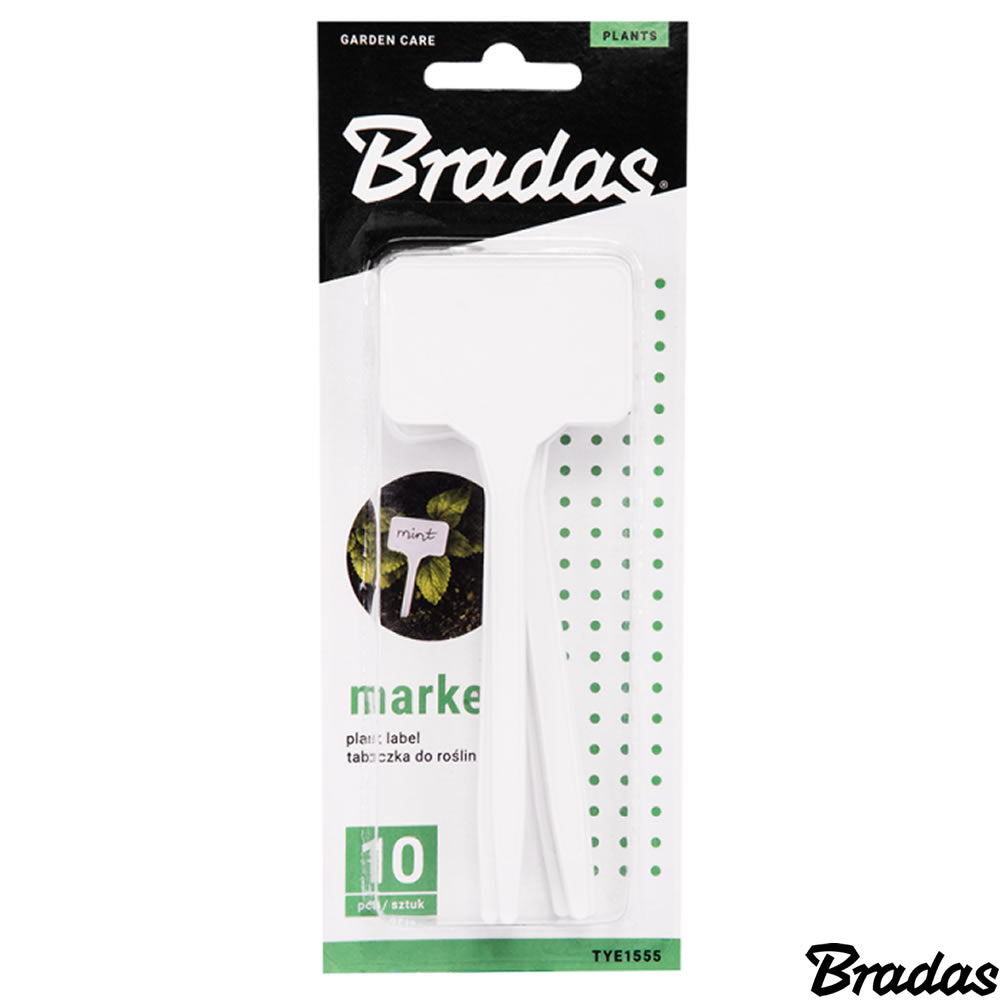 Bradas Pflanzschilder Pflanzenstecker Beetstecker Kräuterschild 10 Stück