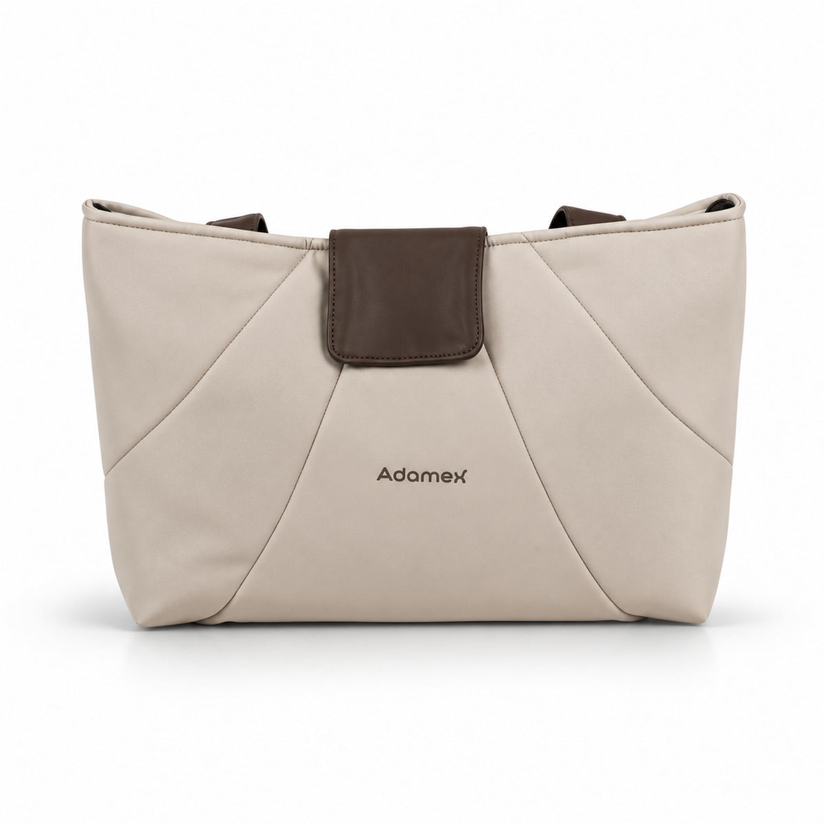 Adamex COMO 2-in-1 Kinderwagen Natura Beige – faltbare Babywanne