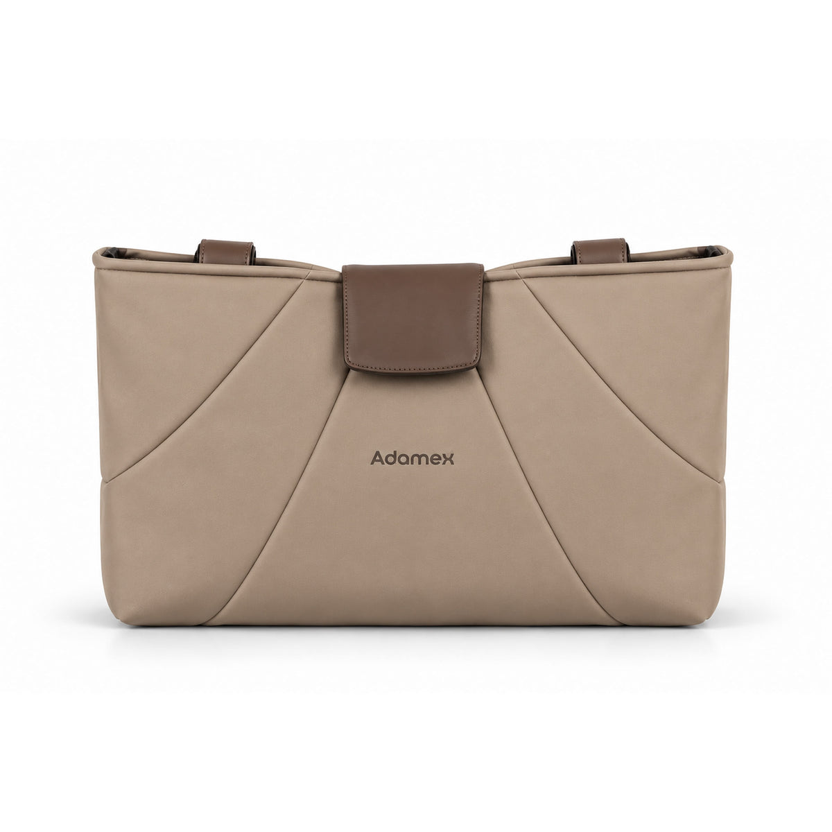 Titel: Adamex COMO 2-in-1 Kinderwagen Cappuccino – faltbare Babywanne