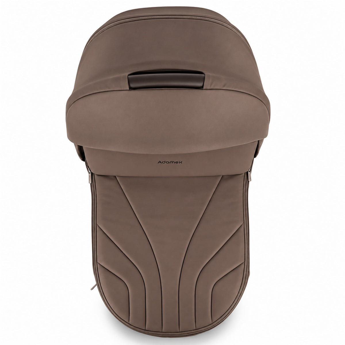 Adamex COMO 2-in-1 Kinderwagen Taupe – faltbare Babywanne