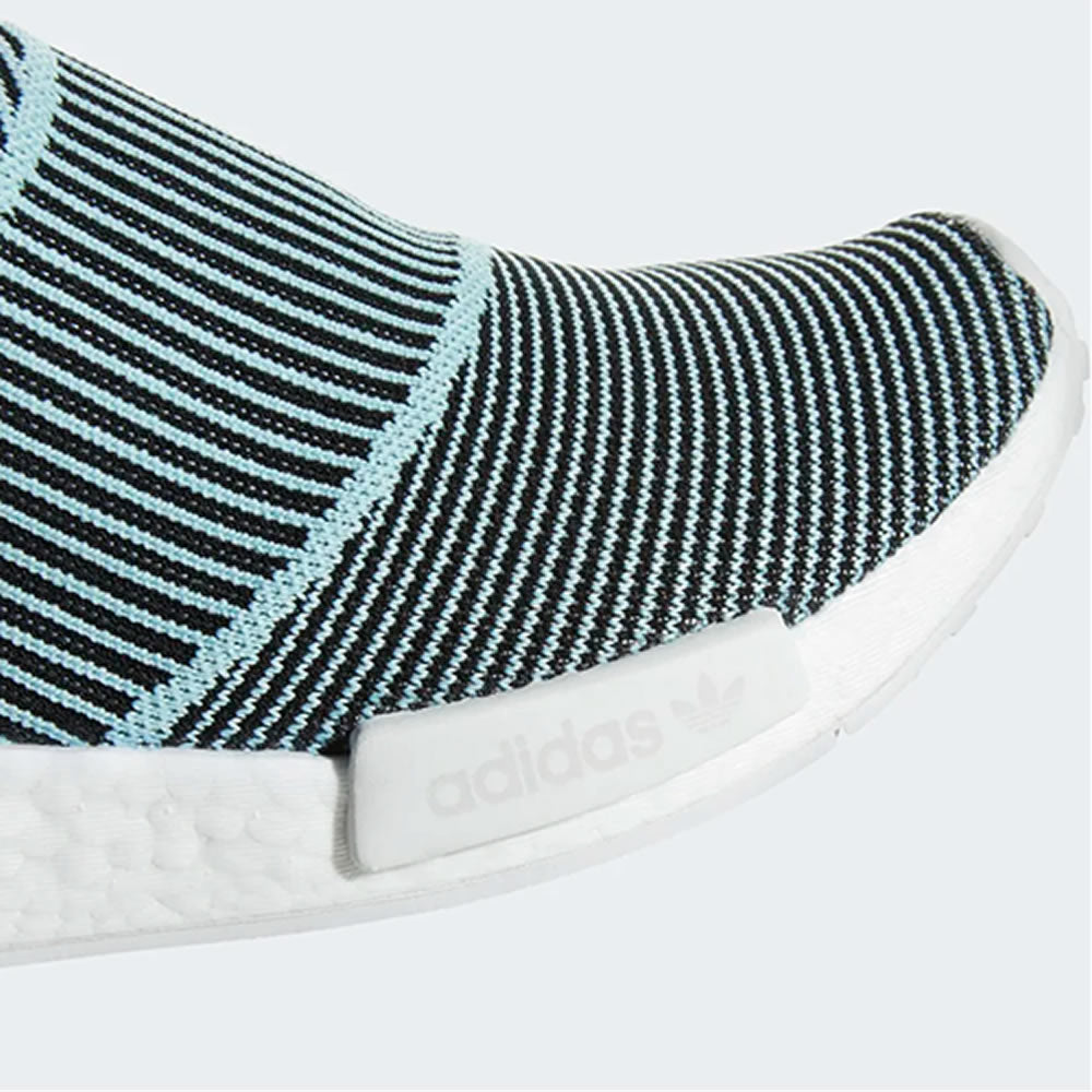 Adidas NMD CS1 Parley Primeknit Sneakers - Blau, Sockenschuhe