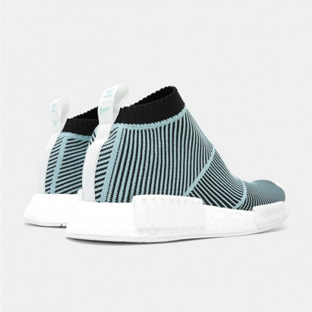 Adidas NMD CS1 Parley Primeknit Sneakers - Blau, Sockenschuhe
