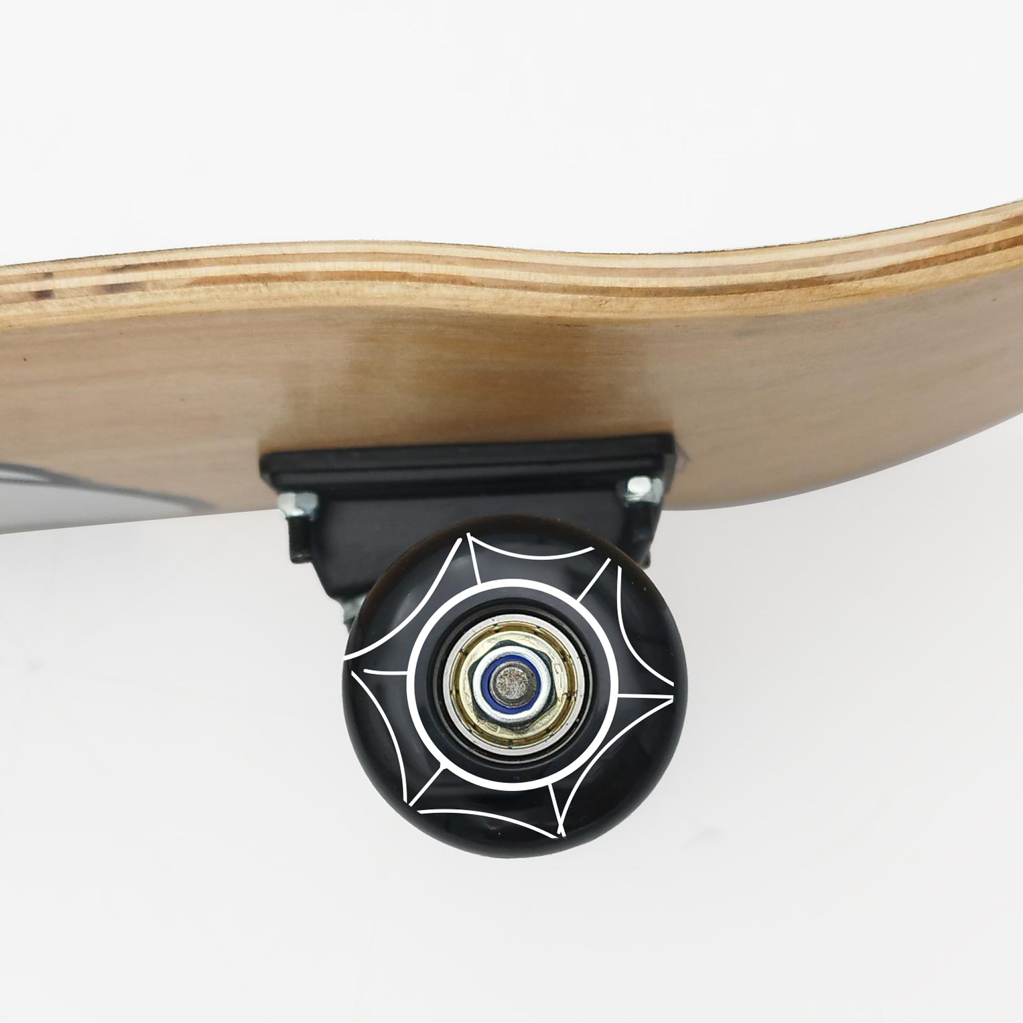 Spider-Man Miles Morales Skateboard 79 cm – Premium Holzboard mit ABEC 7 & PU Rollen
