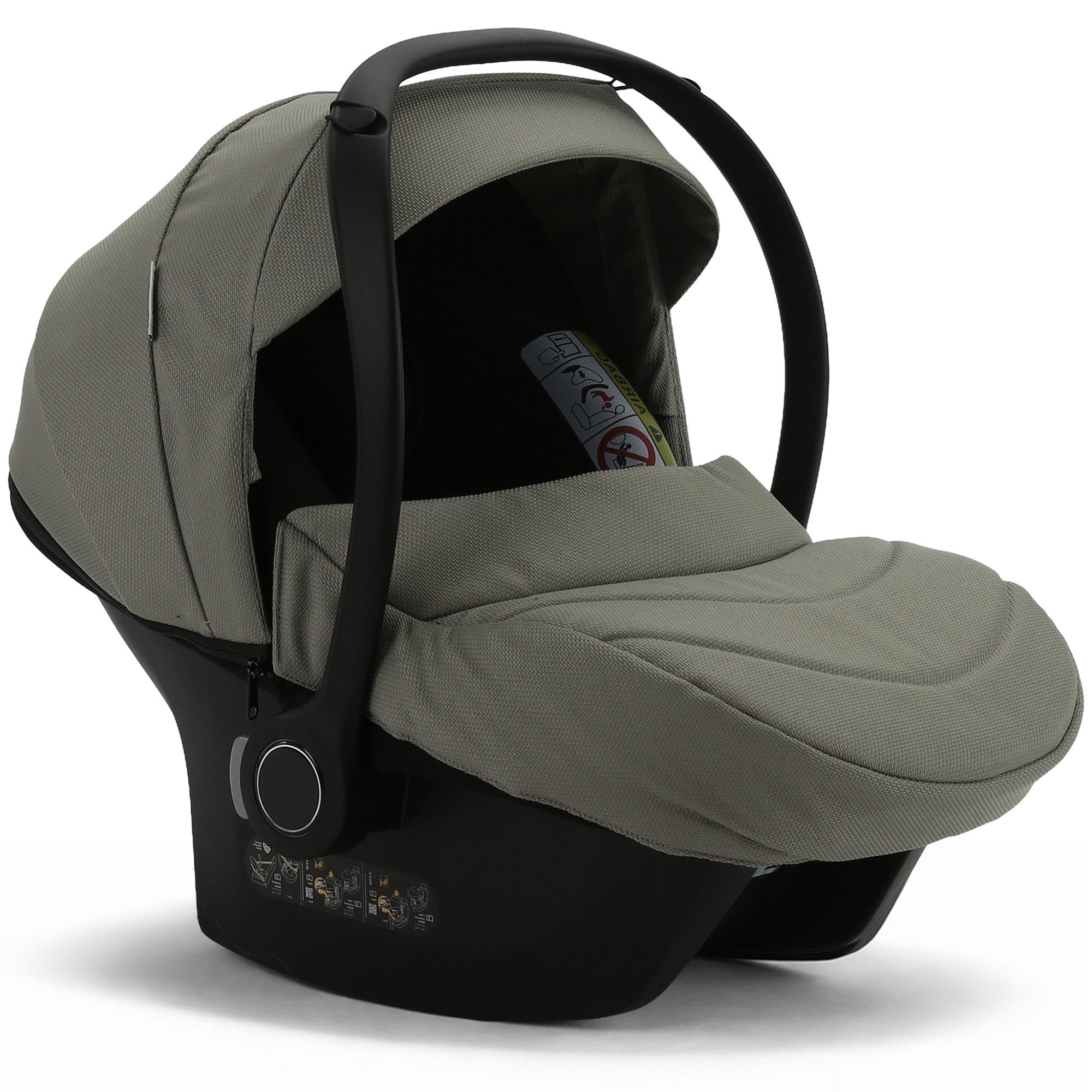 Avionaut Cosmo 2.0 i-Size Babyschale – Salbeigrün (Oliv) | Knirpsenland Retro Style