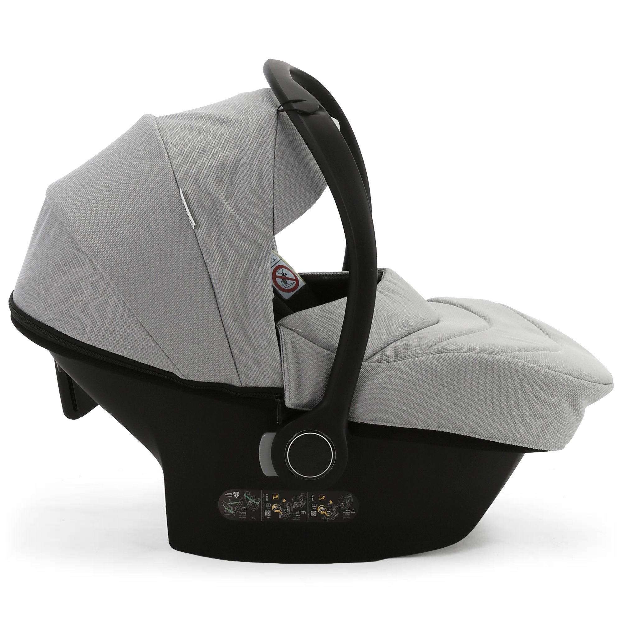 Avionaut Cosmo 2.0 i-Size Babyschale – Urban Grey (Grau) | Knirpsenland Retro Style
