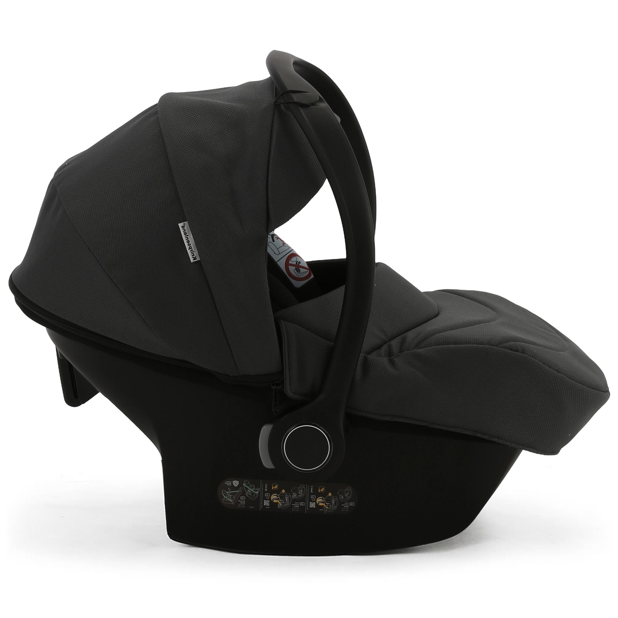 Avionaut Cosmo 2.0 i-Size Babyschale – Anthrazit | Knirpsenland Retro Style