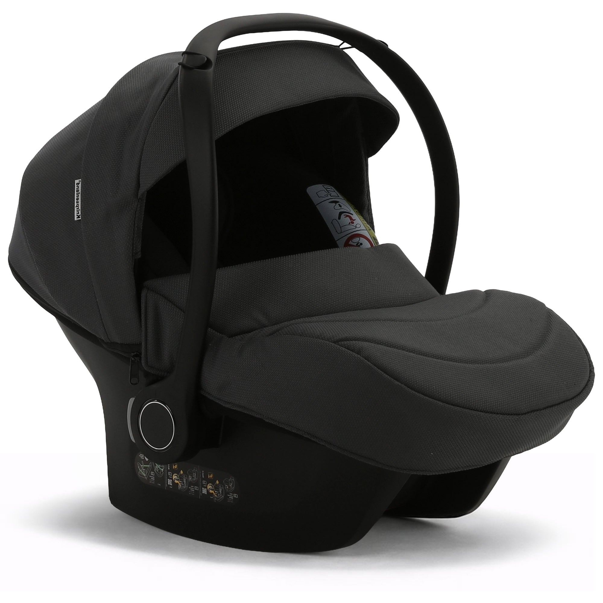 Avionaut Cosmo 2.0 i-Size Babyschale – Anthrazit | Knirpsenland Retro Style