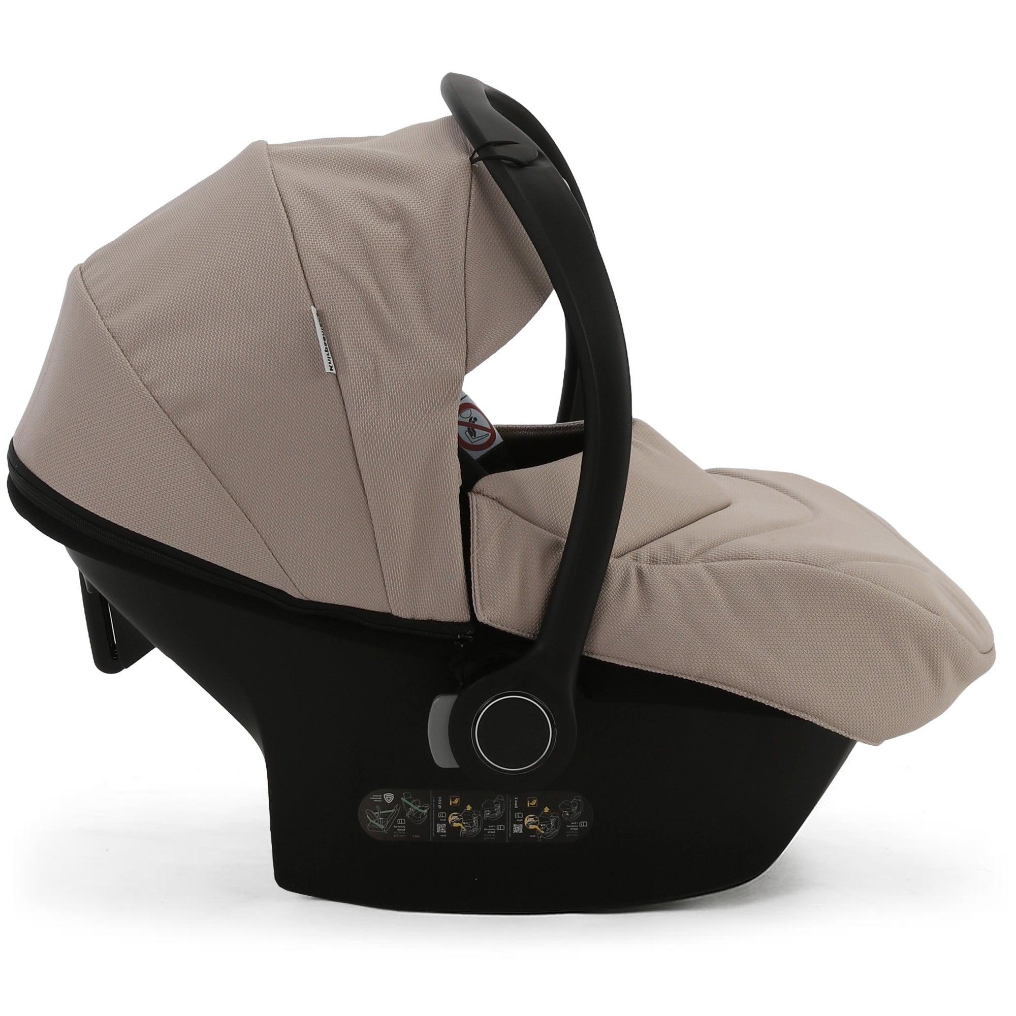 Avionaut Cosmo 2.0 i-Size Babyschale – Cappuccino | Knirpsenland Retro Style