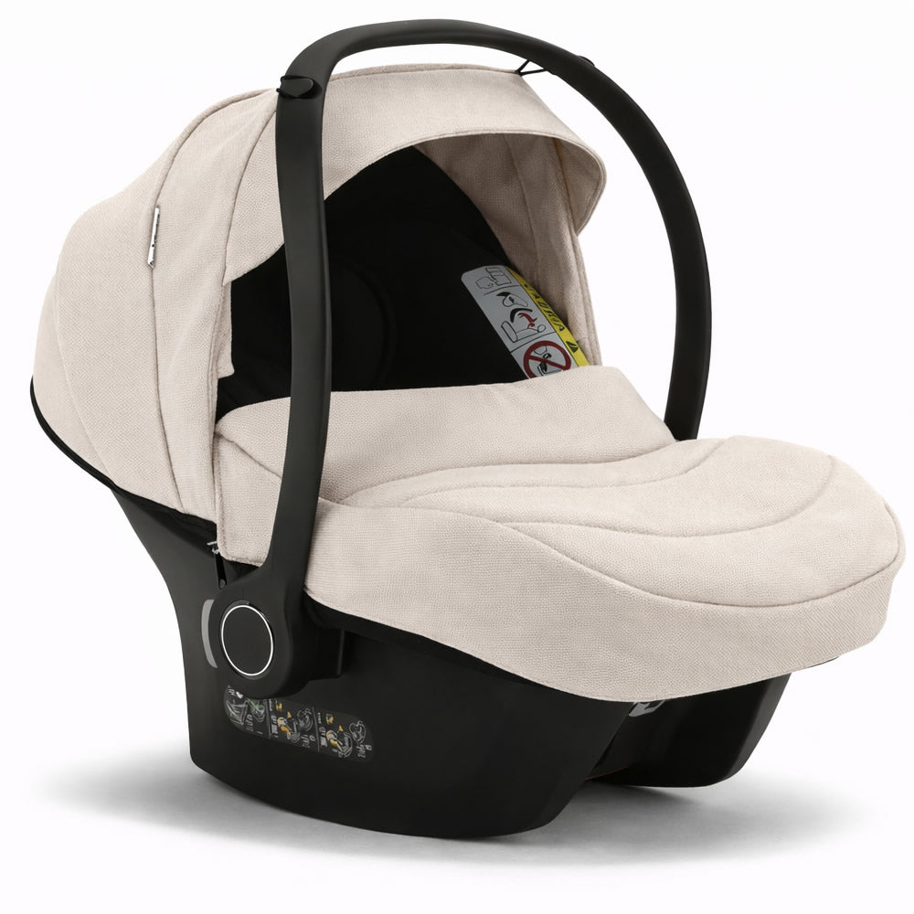 Avionaut Cosmo 2.0 i-Size Babyschale – Hellbeige | Knirpsenland Retro Style