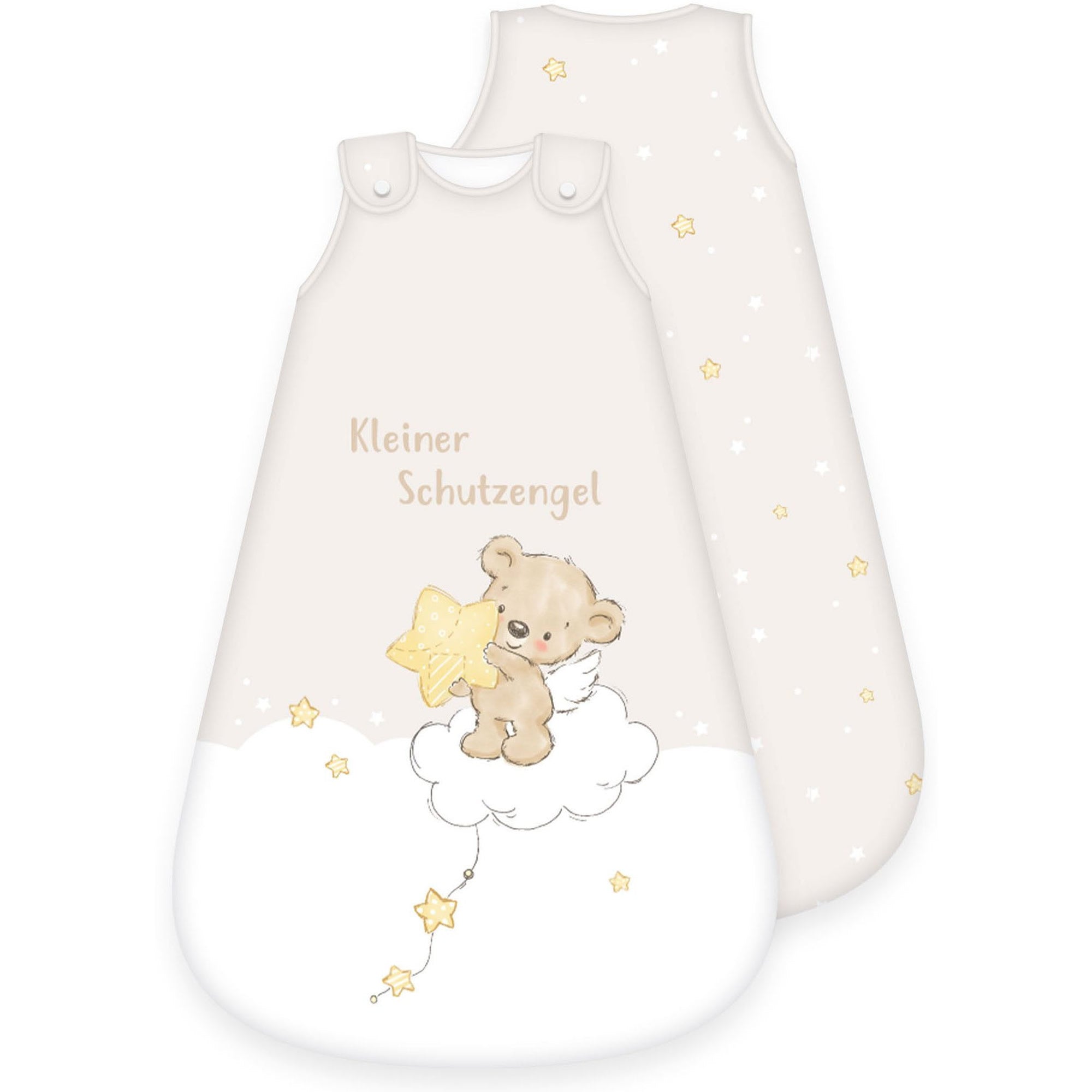 babybest® Babyschlafsack Kleiner Schutzengel – Ganzjahres Schlafsack 2,5 TOG – 70 cm