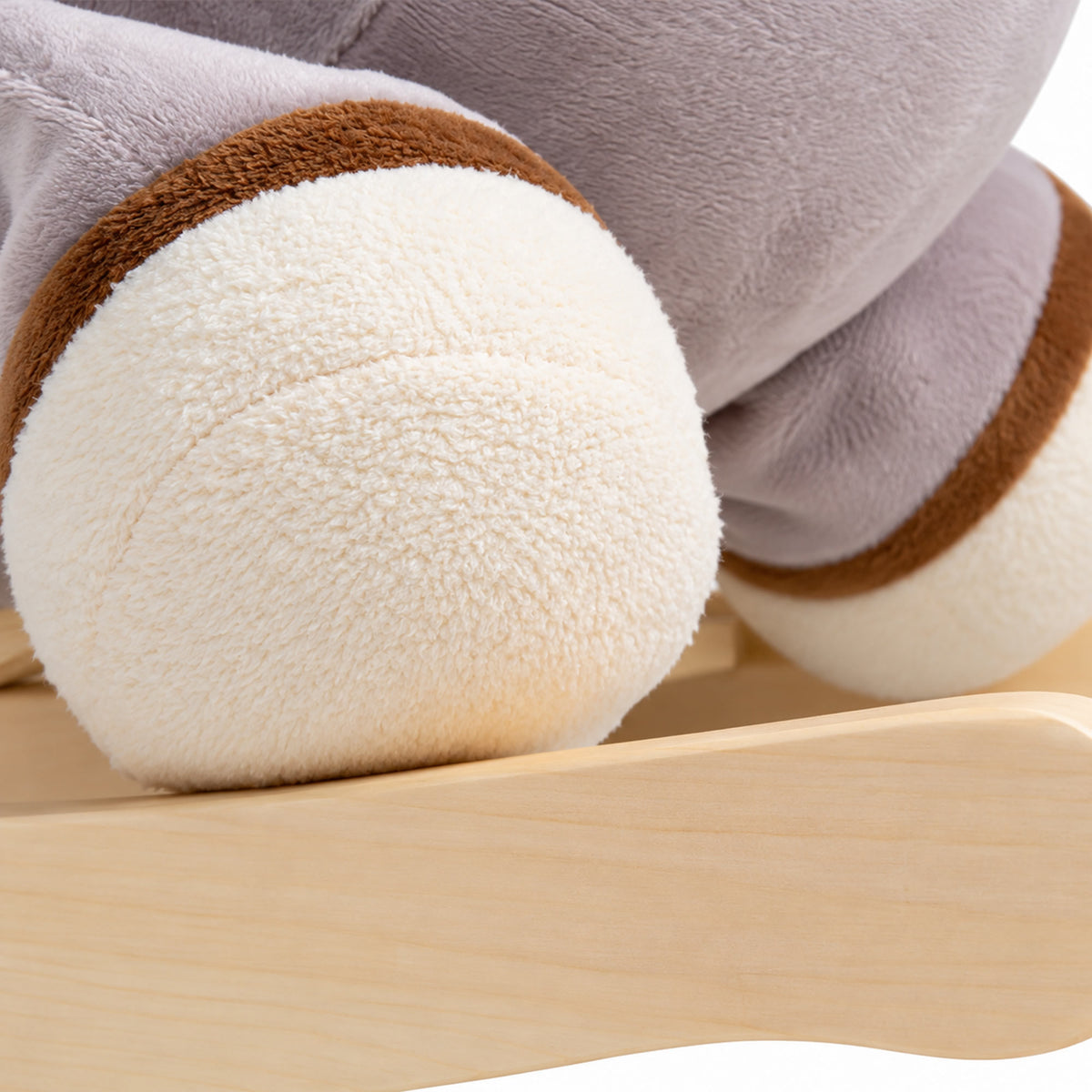 babyGO Schaukeltier Esel mit Sound – Schaukeltier ab 6 Monaten
