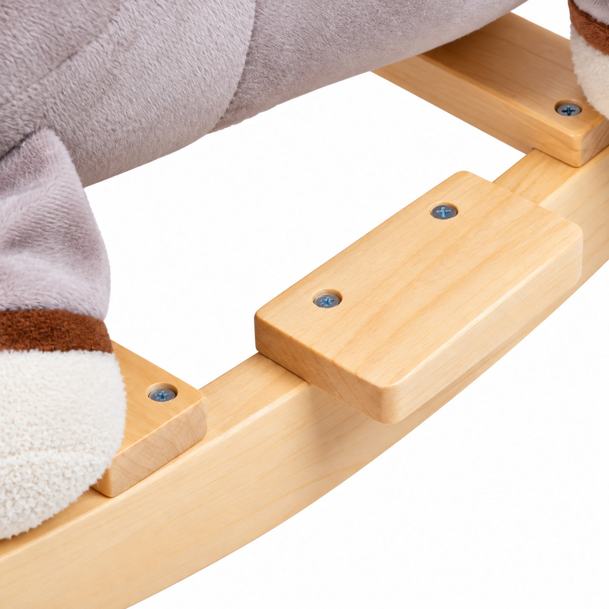 babyGO Schaukeltier Esel mit Sound – Schaukeltier ab 6 Monaten