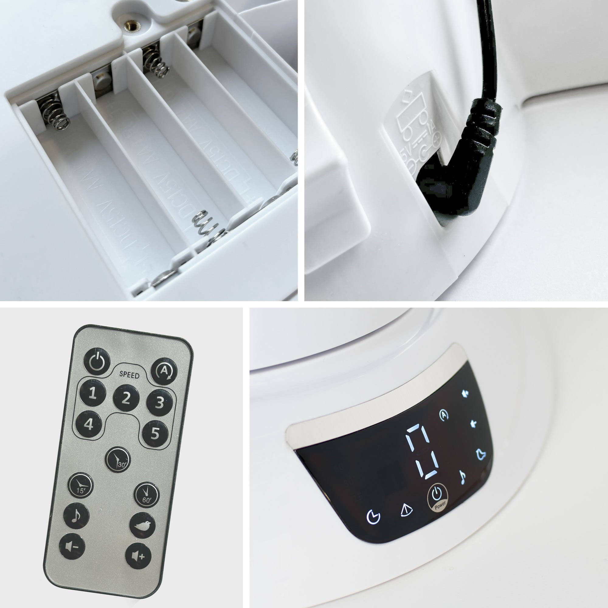 BabyGo Babywippe Elektrische Wippe mit Musik Swing