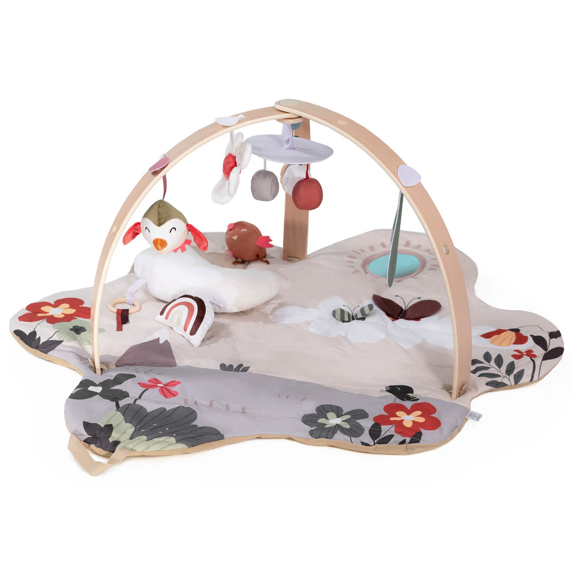 BabyGO Bianca Krabbeldecke mit Spielbogen & Activity Center