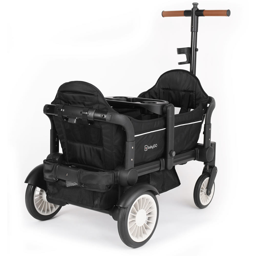 BabyGo Bollerwagen Zwillingswagen Kinderwagen Buggy Cozy Rider
