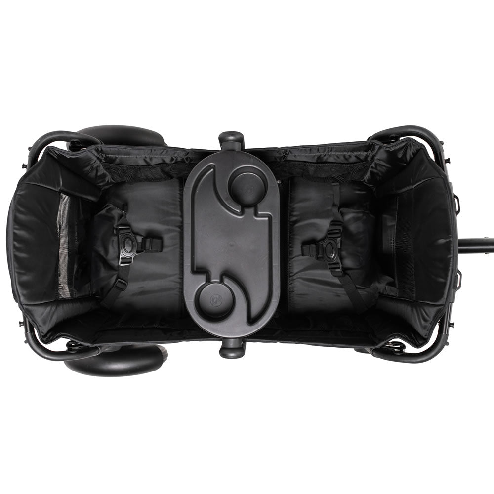 BabyGo Bollerwagen Zwillingswagen Kinderwagen Buggy Cozy Rider