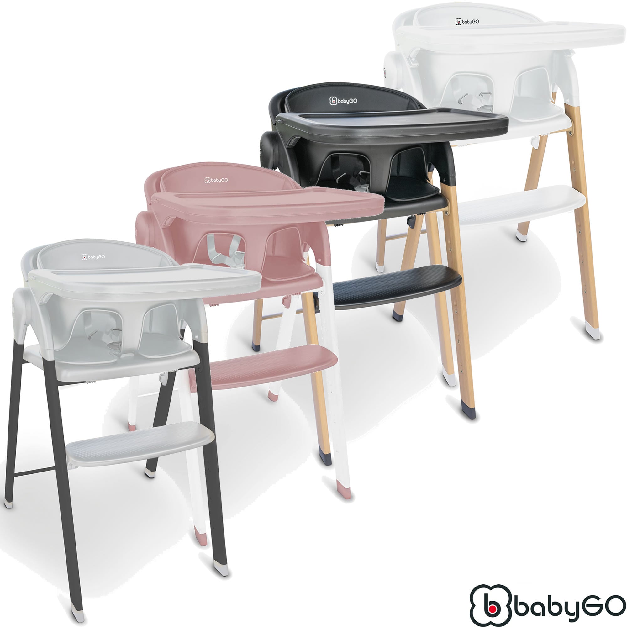 High chair children's chair Skandi BabyGo