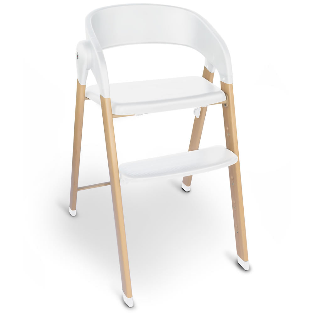 BabyGO Levels Hochstuhl 4in1 mit Babywippe – Mitwachsender Kinderhochstuhl