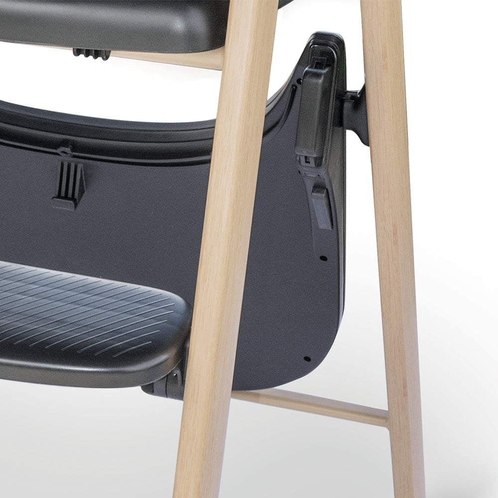 BabyGO Levels Hochstuhl 4in1 mit Babywippe – Mitwachsender Kinderhochstuhl
