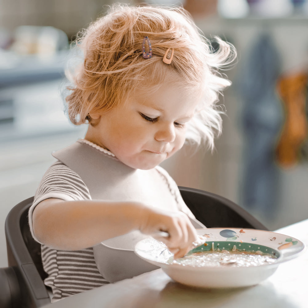 BabyGO Levels Hochstuhl 4in1 mit Babywippe – Mitwachsender Kinderhochstuhl