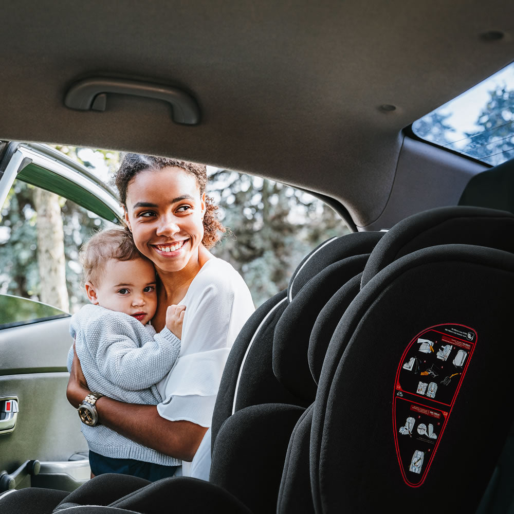 babyGO FreeFix i-Size Kindersitz 76–150 cm – Autositz mit ISOFIX