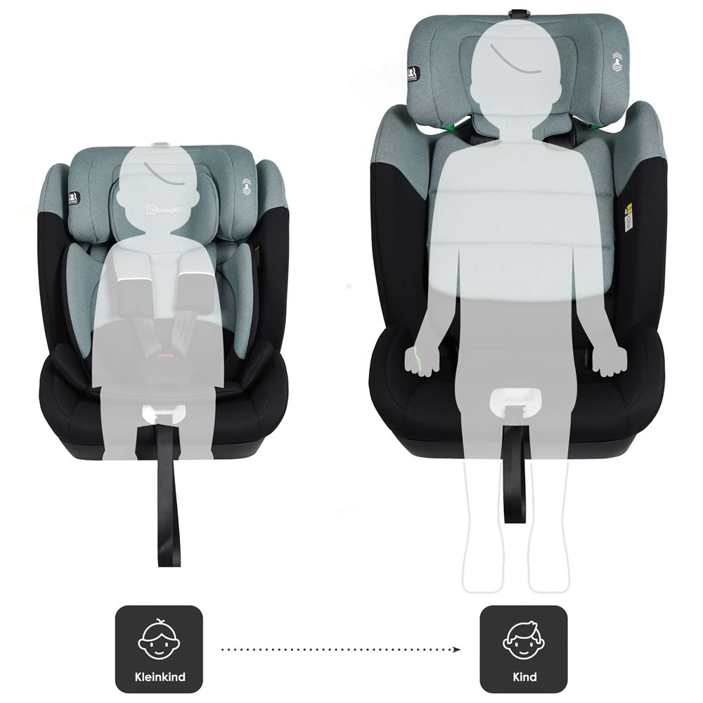 Babygo Kindersitz Lumo Autositz 76-150 cm