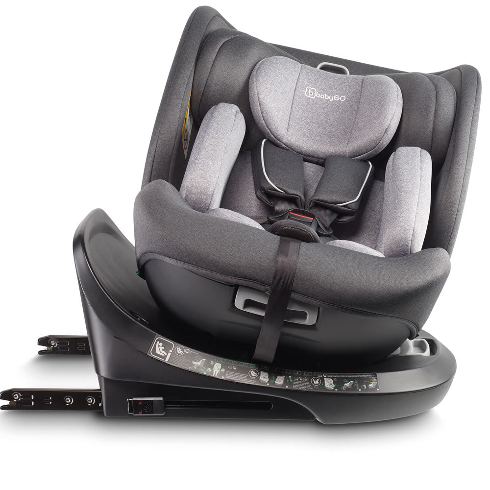 babyGO Protection 360 i-Size Kindersitz 40–150 cm – ISOFIX & Top Tether