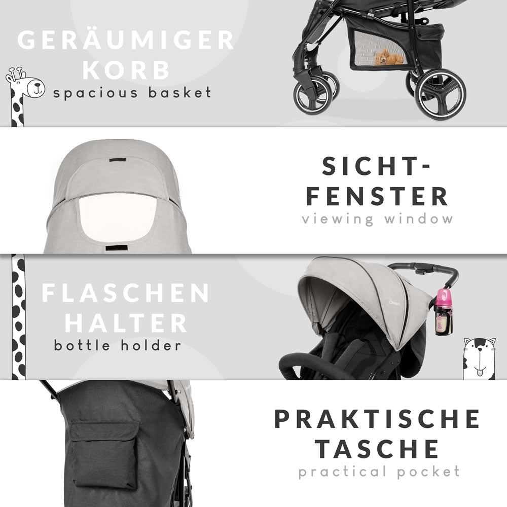 Buggy Sportwagen Kinderwagen Basket BabyGo