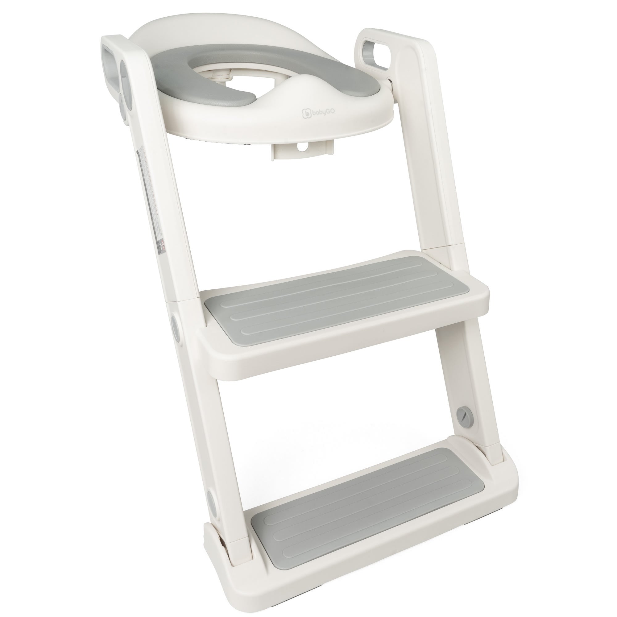 BabyGo Toilettentrainer Treppe Toilettenaufsatz Potty Pro Step
