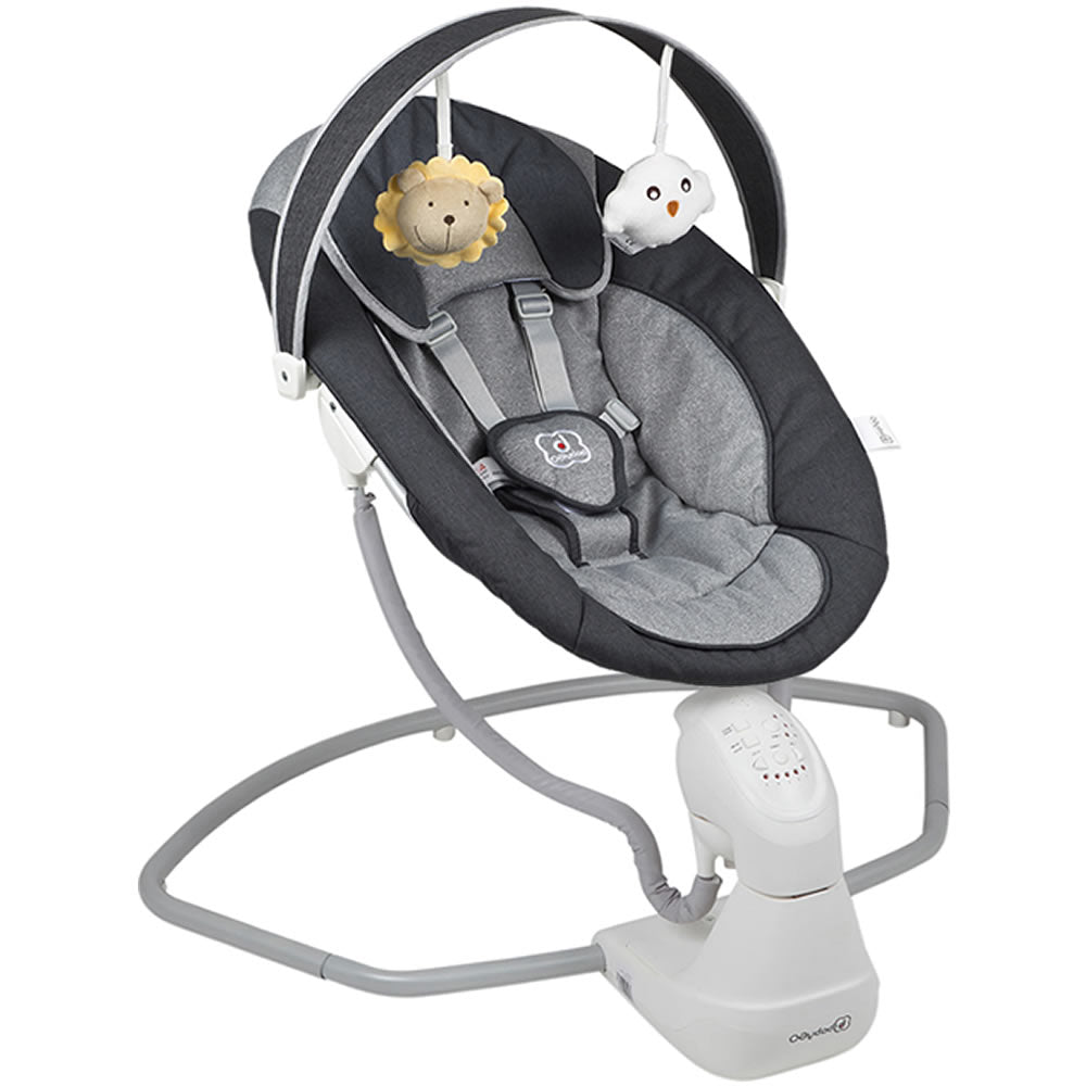 BabyGo Babywippe Elektrische Baby Schaukel Cuddly