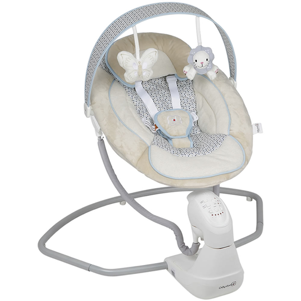 BabyGo Babywippe Elektrische Baby Schaukel Cuddly