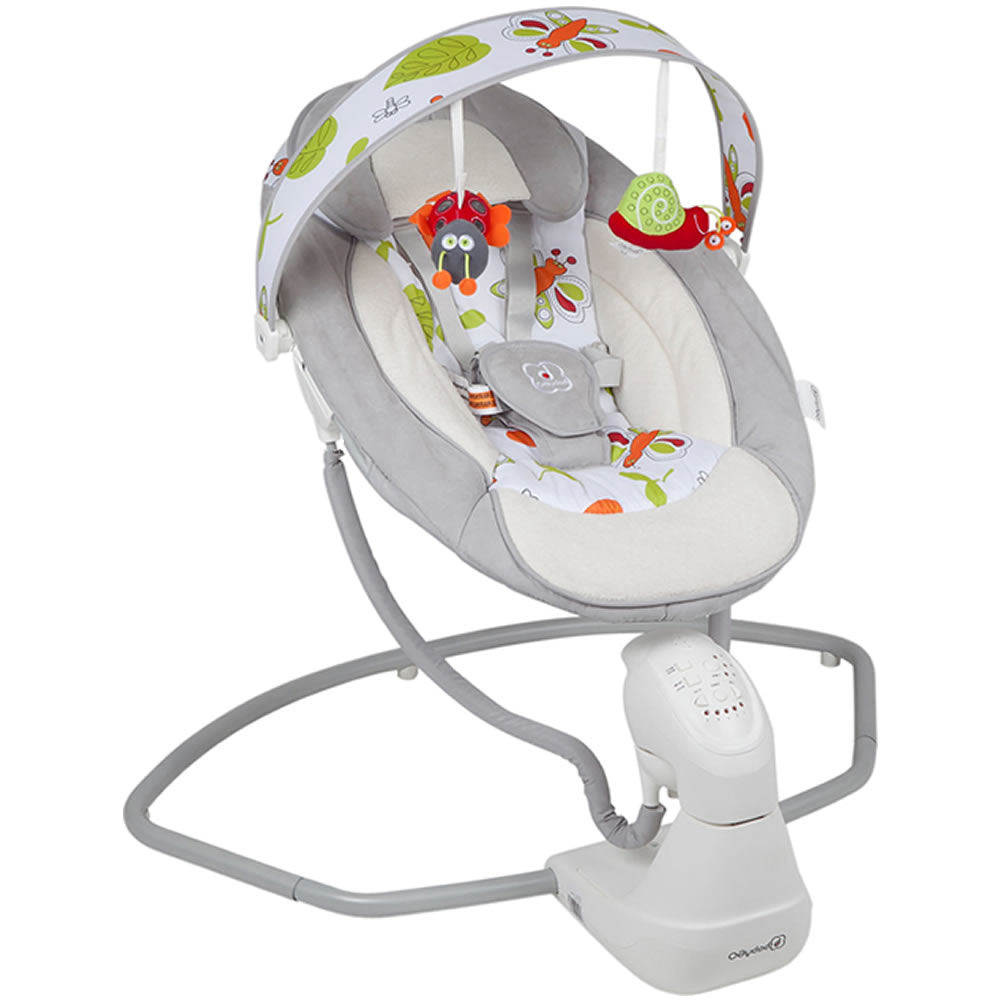 BabyGo Babywippe Elektrische Baby Schaukel Cuddly