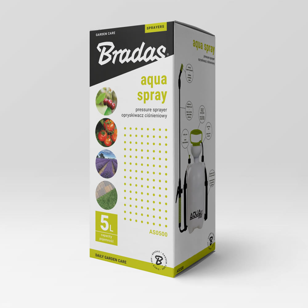 Bradas Gartenspritze Unkrautspritze Drucksprüher 5 Liter