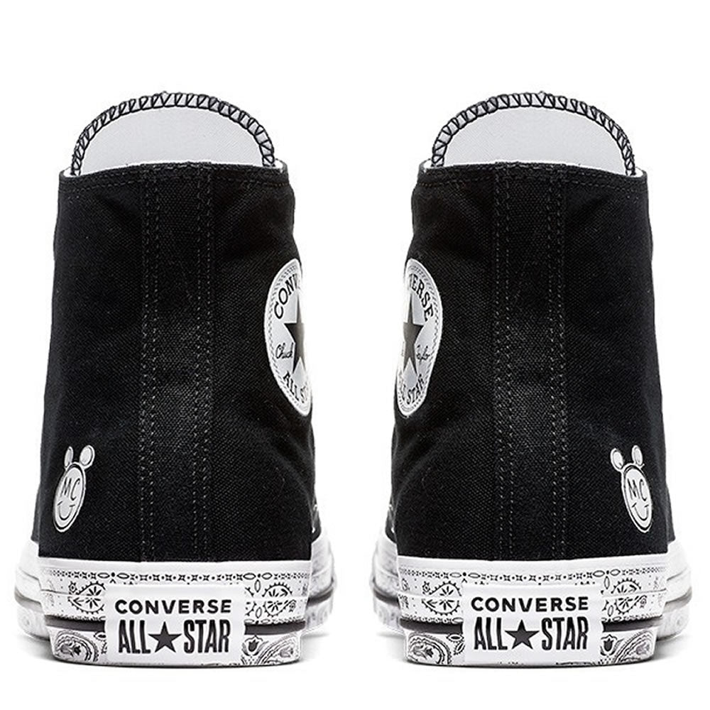 Converse Schuhe Miley Cyrus Chucks High Top Sneakers – Schwarz Weiß