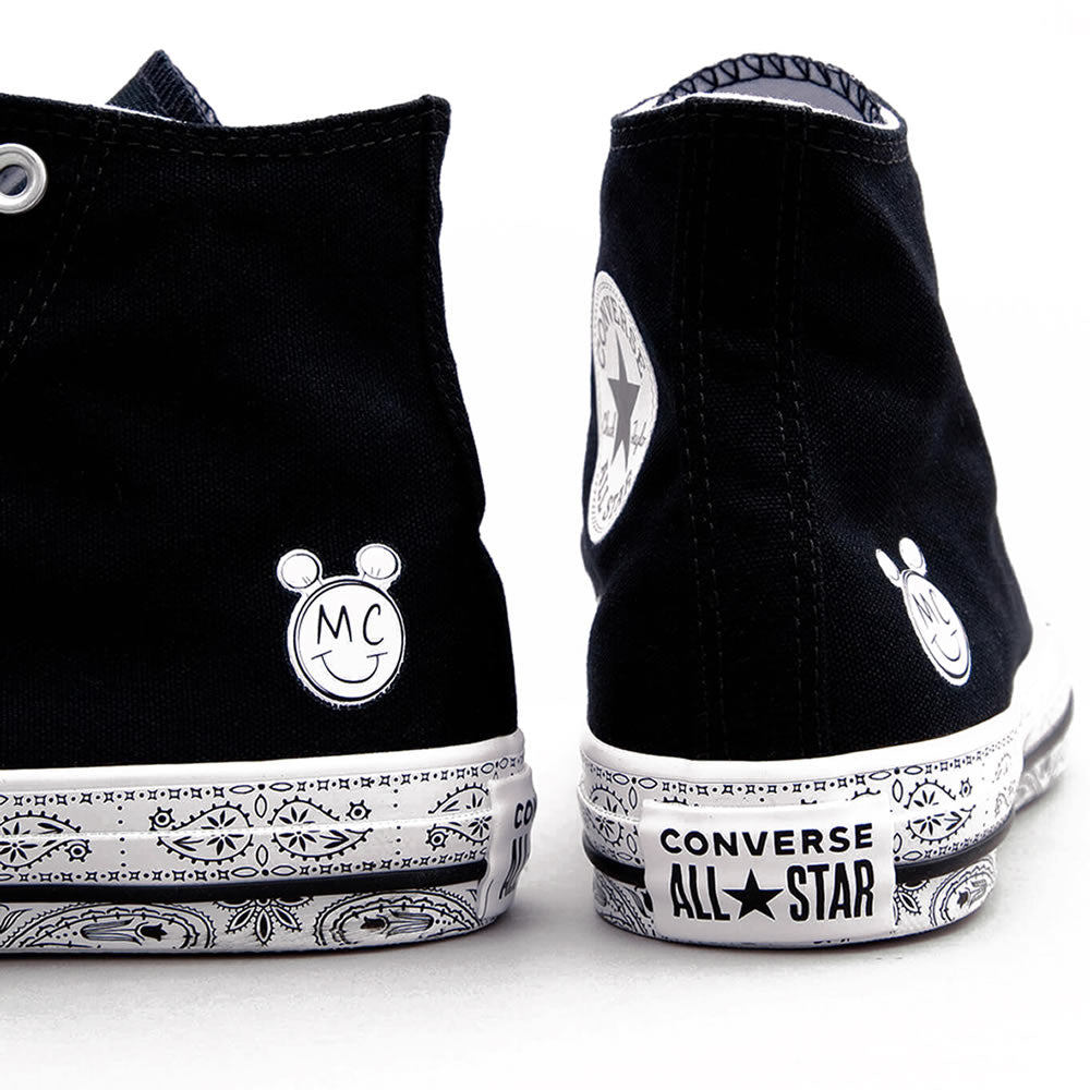 Converse Schuhe Miley Cyrus Chucks High Top Sneakers – Schwarz Weiß