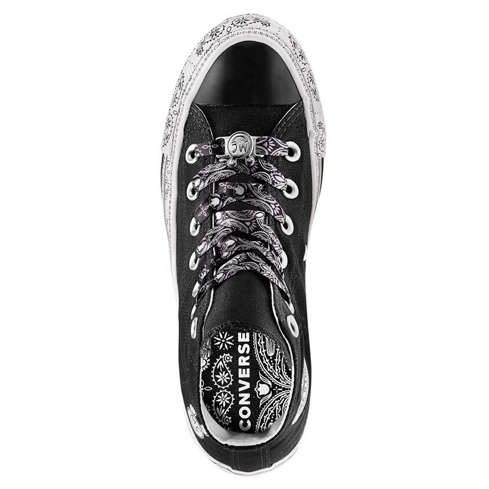 Converse Schuhe Miley Cyrus Chucks High Top Sneakers – Schwarz Weiß