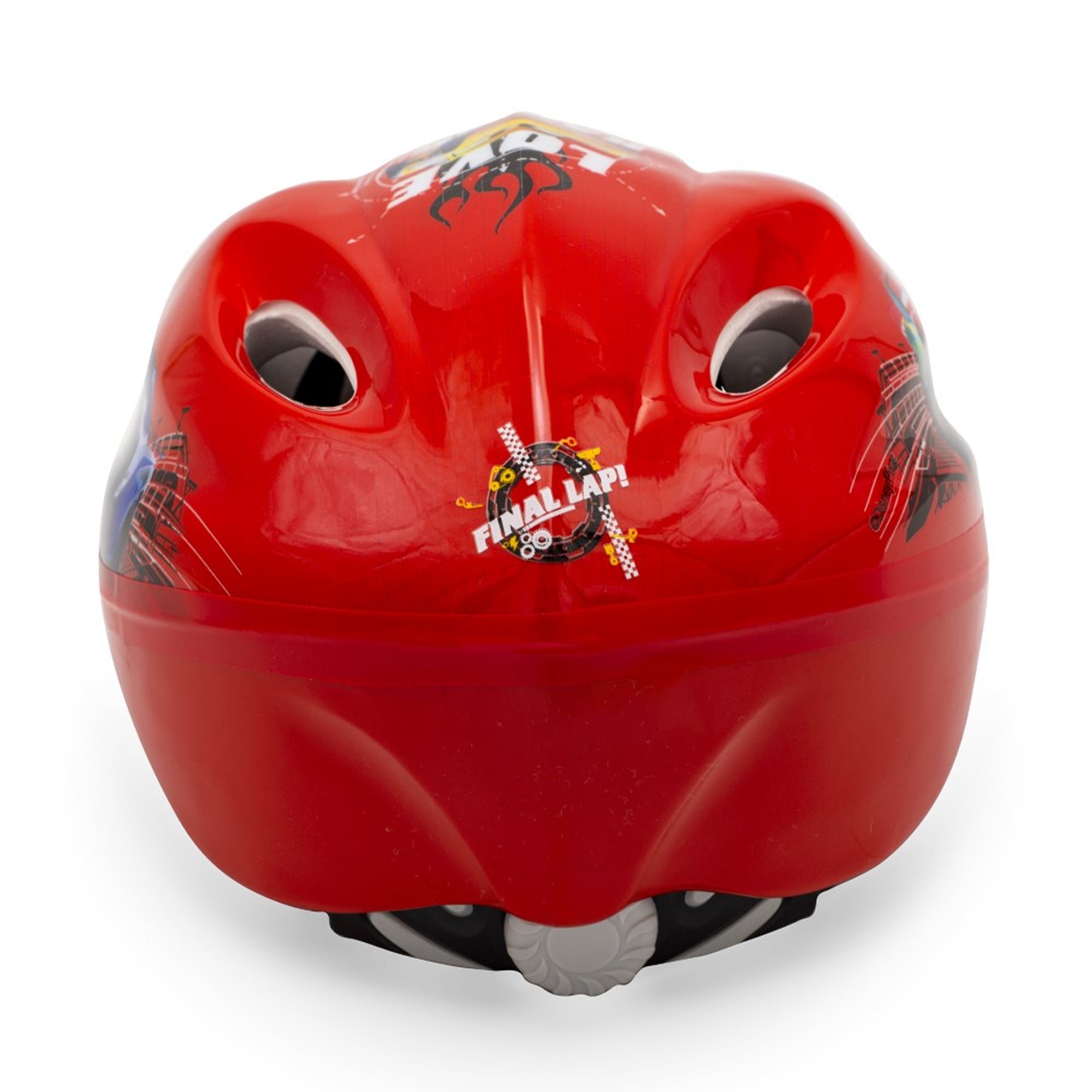 Cars Kinder Fahrradhelm – Disney Lightning McQueen Helm verstellbar 52–56 cm